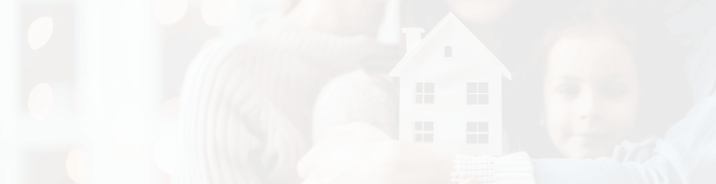 Family Holding Miniature House Symbol Home Togetherness 1